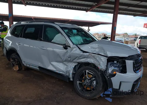 2025 Kia Telluride Ex X-Line из США, поврежденный, VIN 5XYP3DGCXSG576480